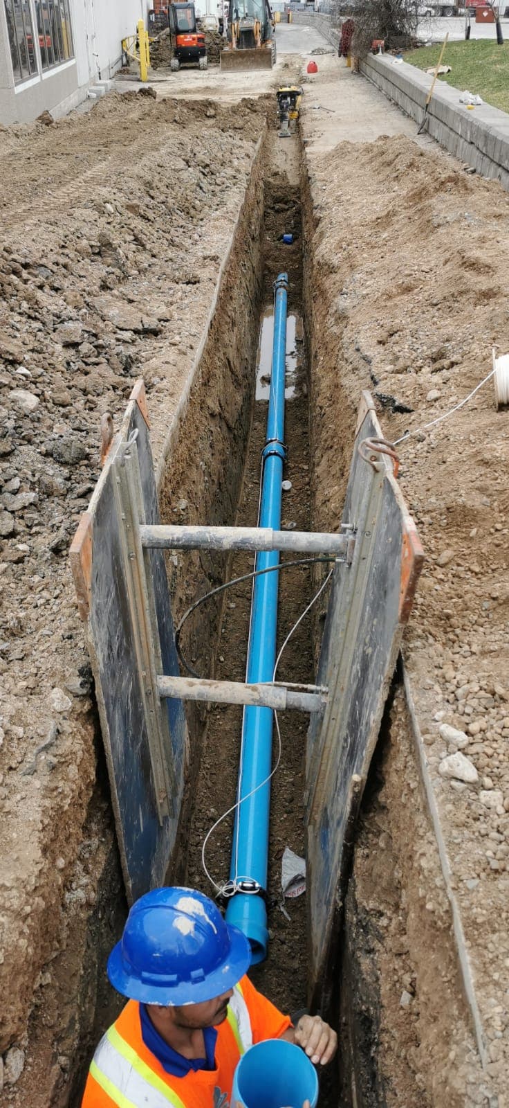 New Water Main Installation
