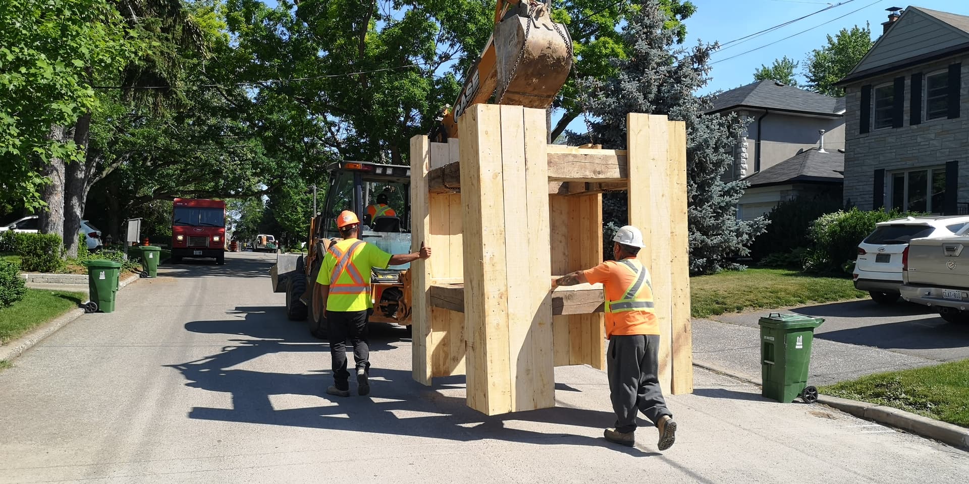 Timber Shoring Installation